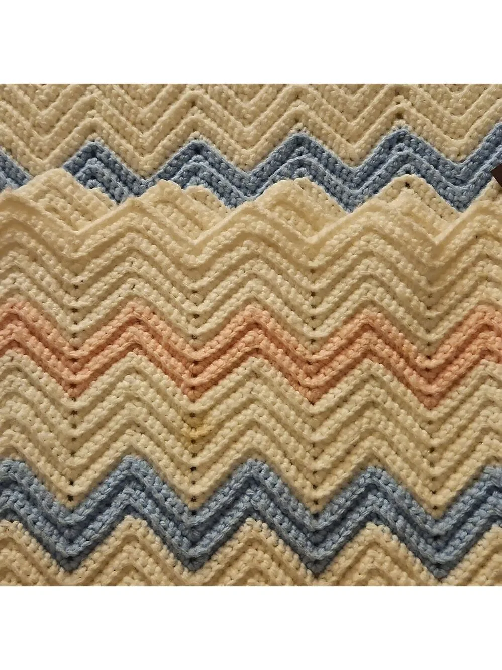 Handmade chevron patterned